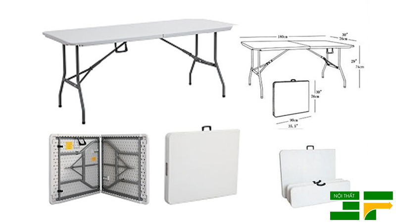 9+ mẫu bàn ăn gấp gọn thiết kế đẹp, chắc chắn và giá tốt nhất 2025 8 ban-an-gap-gon-7